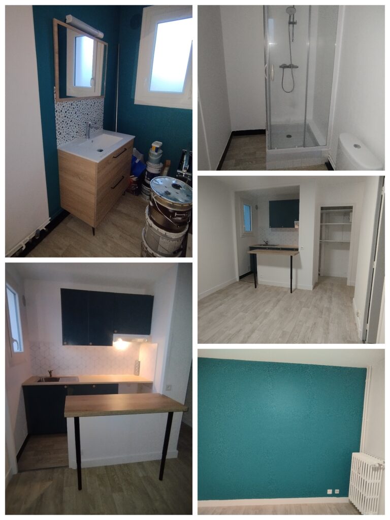 rénovation complète d'un appartement
